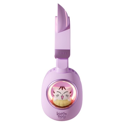 HEADPHONES BLUETOOTH  KBKID5LVD KIDDOBOO DELULU LAVENDER ΜΕ ΜΙΚΡΟΦΩΝΟ